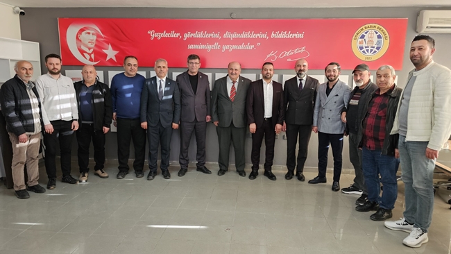 Ä°YÄ° PARTÄ°'DEN, BASIN DERNEÄžÄ°â€™NE ZÄ°YARET!